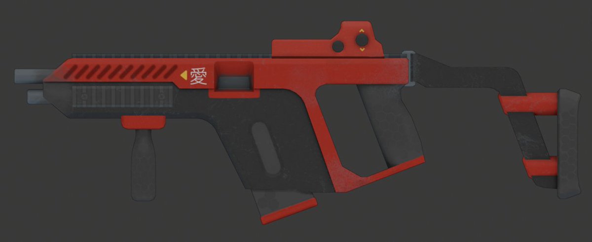 Guest Capone On Twitter Robloxdev Roblox Robloxugc Ugc See Child Posts Here S A Close Up Of The Kriss Vector I Used For My Sergal Package Render Although Roblox Does - luger gun roblox id code