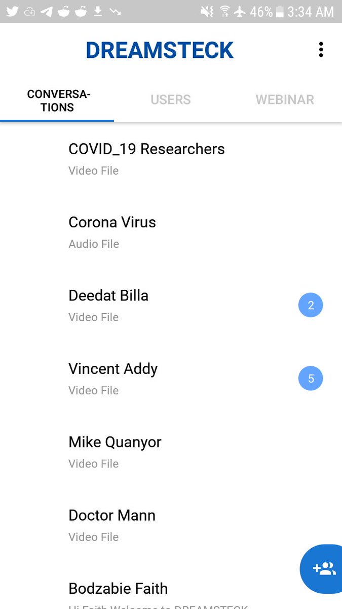 Dreamsteck's tweet photo. Use our app to join essential health webinars and also talk to doctors and specialists any time anywhere in the world
#heath #CoronaOutbreak #CoronaVirusUpdate #Covid_19 #CoronavirusPandemic #lockdown #coronavirus #COVID19 @SOSV @indbio @paulg #startup #investors #VentureCapital https://t.co/QK4QXO68Nd