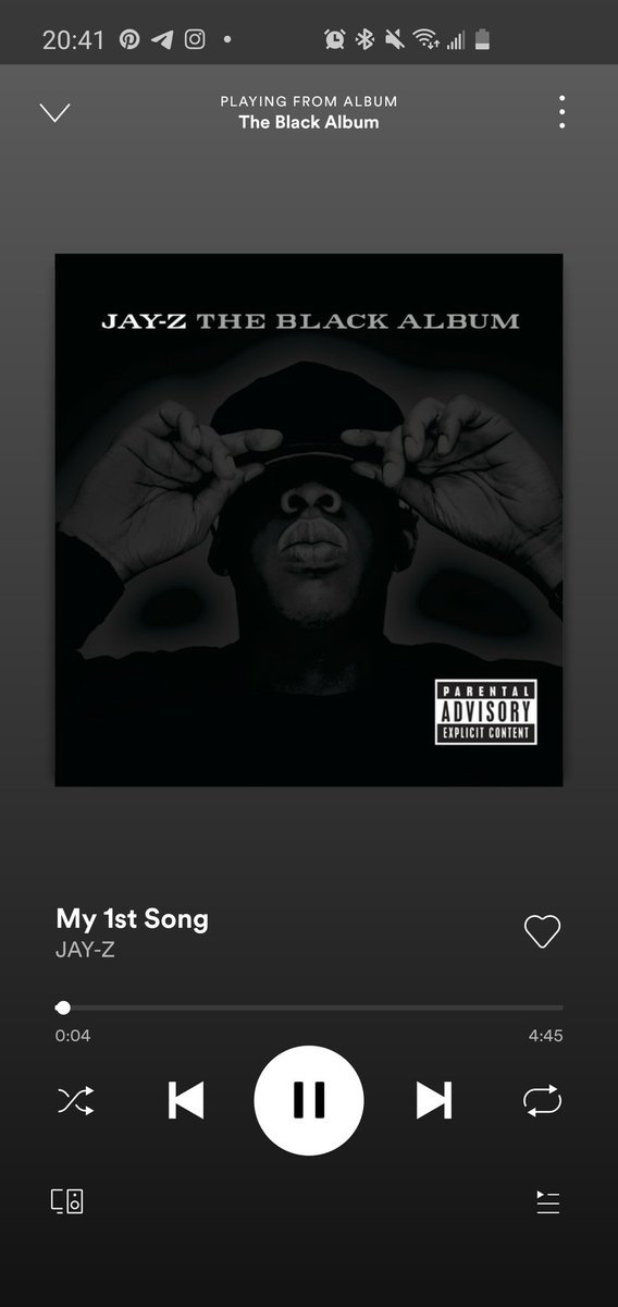 JpManaois's tweet image. No sports on TV so I listened back to "The Black Album" in it's entirety. One of the greatest albums ever released, and listening to it tonight was a great escape from everything going on. #JayZ #MusicEscape
