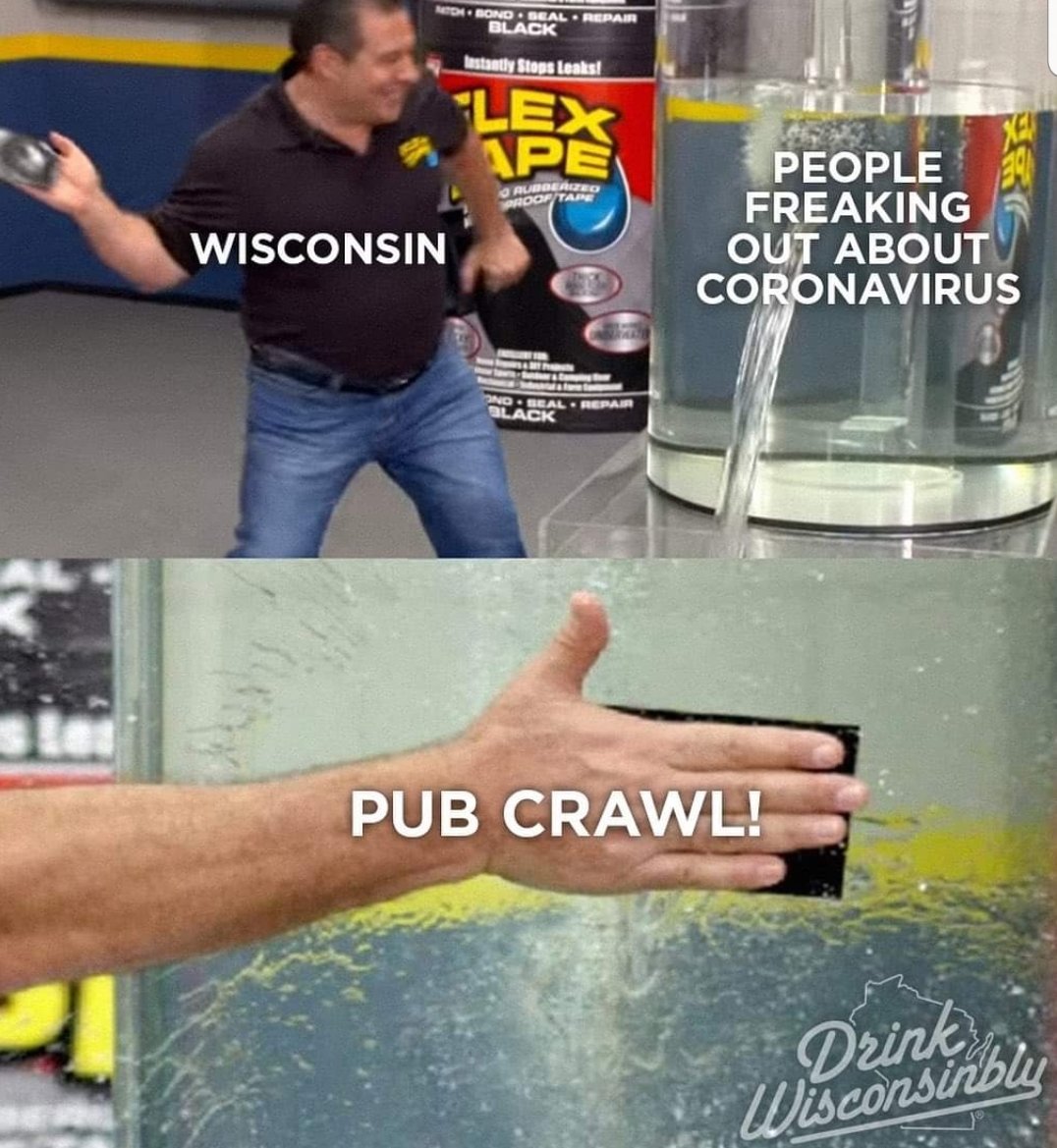 Rand_MSU's tweet photo. At least this virus made Facebook entertaining again https://t.co/5iiXpTOnPR