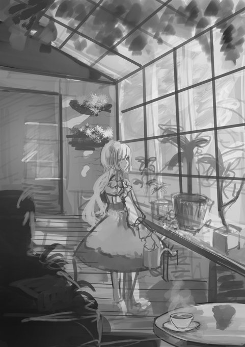 仕事の休憩中にちまちま描いてるやつ 