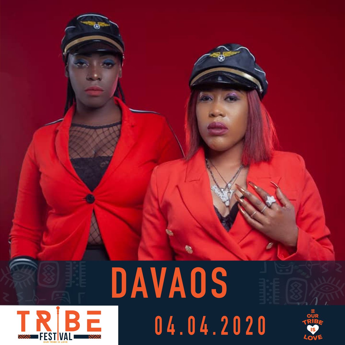 We want to do it big, so we asked two Queens to grace us with their presence! Wagwan <a href="/DavaosZambia/">#iliNje</a>?  👑 

#OurTribeIsLove
#TribeFest2020
#Lusaka #Zambia
#FoodForTheSoul
#LiveOutLoud
