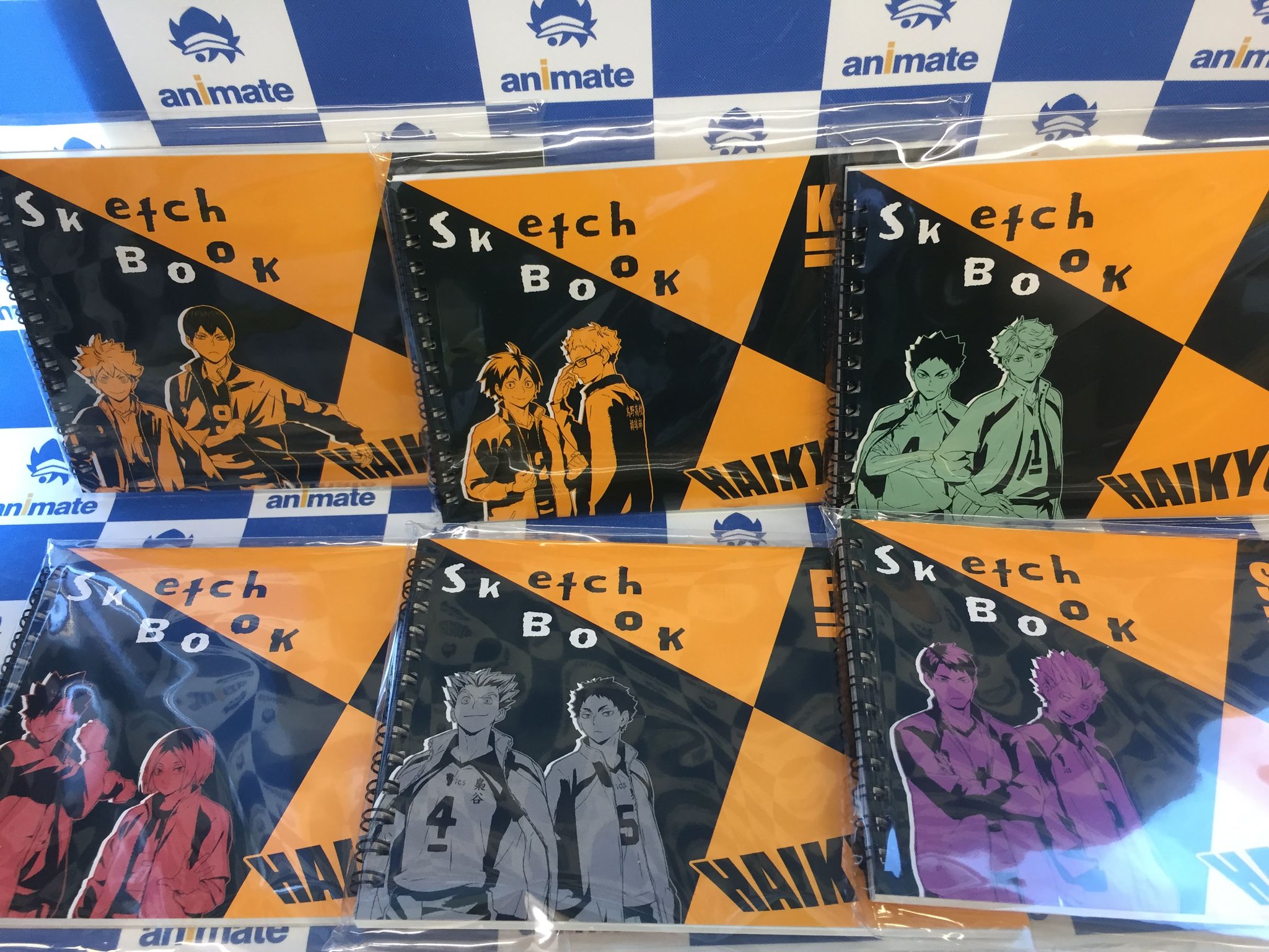 アニメイト浜松 בטוויטר グッズ入荷情報 ハイキュー の 図案スケッチブック が入荷致しましたウナ 使い方はアナタ次第 是非getしてほしいウナ ご来店お待ちしてますウナ ハイキュー アニ浜松入荷