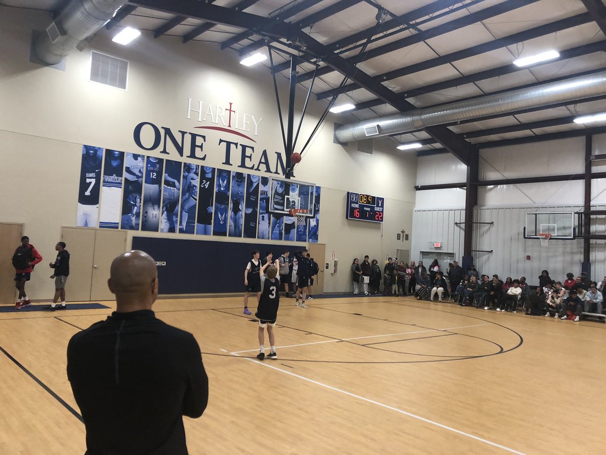 Hartley Basketball on Twitter "Here was the scene at the conclusion of