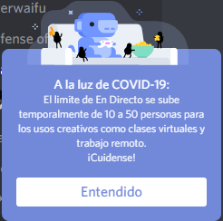 Discord hermoso. Nunca nadie se había preocupado tanto por mi ❤️