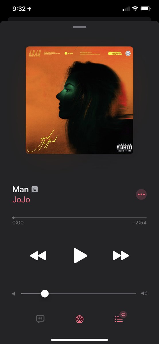 kylelovesari's tweet photo. everyone better stream #MAN by @iamjojo so proud of you #goodtoknow #streamthatshit 🖤 https://t.co/EL2KQy7X6C