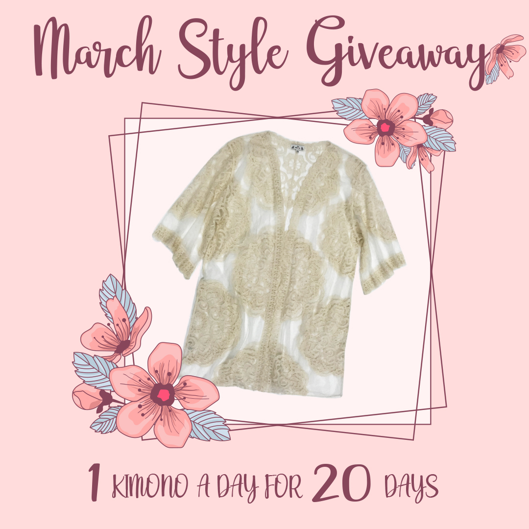 PoofApparel's tweet photo. Enter our March Style Giveaway, we're giving out 1 kimono a day for 20 days!

https://t.co/ppHnzqiabP https://t.co/K8IWsfyY1H