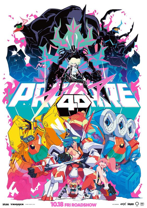 3D_director's tweet photo. I don't know why people is not talking about #Promare this thing is a monumental work in 5D animation from #TriggerStudios and #Xflag - Two of the biggest anime-robot-action producing companies alive. #Impressive #movie https://t.co/mCG16HGqdD