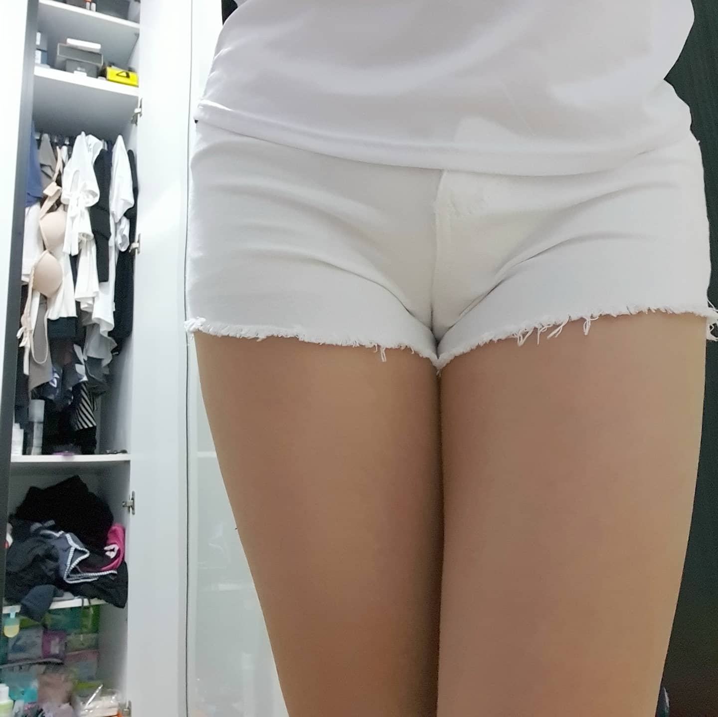 Ginagigi on X: New shorts. Got the camel toe effect! 😂😂😂 https