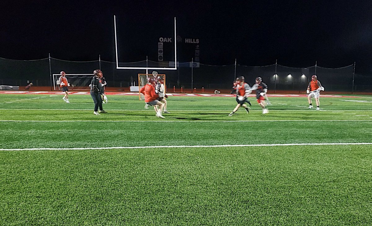 Unsure of the future, the boys are making the most out of these practices under the lights! Bringing the energy day in and day out! 8 sleeps till gameday... #EarnedNotGiven #OneFamily #beatkings