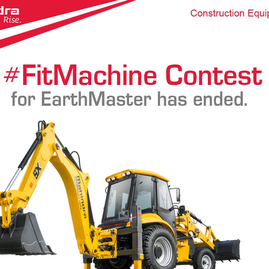 Mahindra_CE's tweet photo. The #FitMachine Contest has ended. Thank you for all for taking part and answering so many questions
#ThanYou #FitMachine https://t.co/P6m9rJWneX https://t.co/3Mky0G5gzL