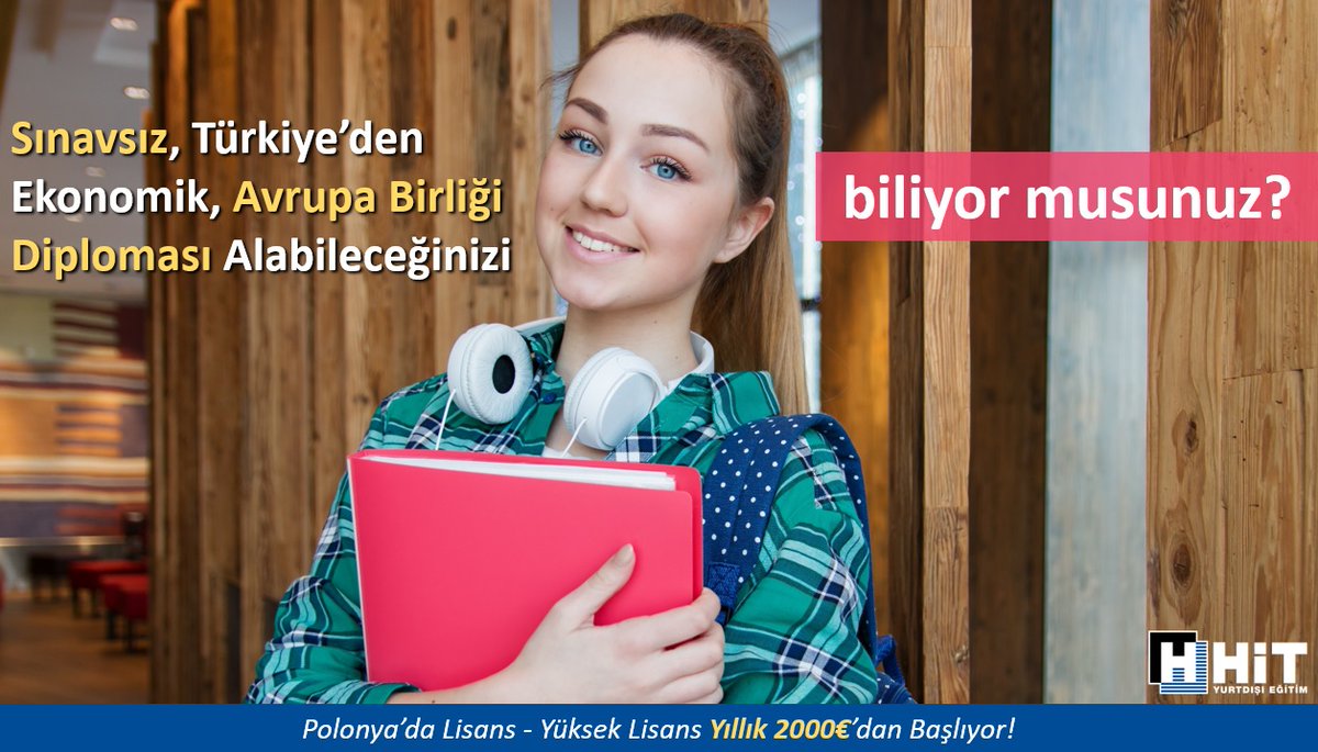Ayrıntılı bilgi: 
☎️ (0212) 296 46 00  🌐hit.com.tr
📗 WhatsApp (0541) 296 46 00

#polonya #polonyaüniversiteleri #polonyadaüniversite #polonyadaeğitim #yurtdışındaüniversite #yurtdışındaeğitim #yurtdışıeğitim #yurtdışıeğitimdanışmanlığı #hityurtdışıeğitim