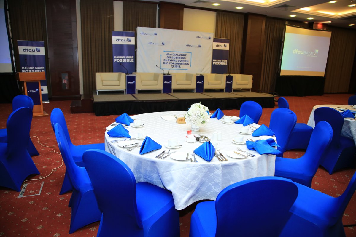 dfcugroup's tweet photo. In the wake of the global coronavirus crisis and its disruption to the global supply chains, transport and travel, dfcu Bank is hosting a customer engagement with the intention of sharing key insights on how businesses in Uganda can prevail &amp; continue to thrive during this time. https://t.co/4coO4ktlZk