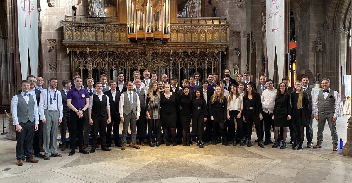 Thank you <a href="/simon_arnott/">Simon Arnott</a> for coaching us yesterday!  💈

We we also lucky to be able to perform with <a href="/meantimechorus/">Meantime Chorus</a> in Manchester Cathedral.

Incredible venue, incredible talent - thank you to everyone who came to support us last night! 🥰