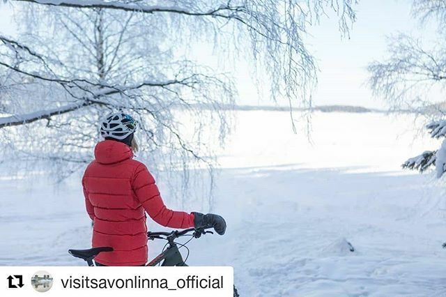 kotimaassafi's tweet photo. Liikunnallista sunnuntaita! Kiitos kuvasta ja liikuntavinkistä @visitsavonlinna_official ・・・
Joko olet kokeillut talvipyöräilyä fatbikella Saimaalla? Saimaan maisemissa nimittäin kelpaa ajella kesät talvet! 😍.
🚴‍♀️🚴
Kuva 1/3 - Saimaan talvimaisemaa p… https://t.co/0DNvxZpHQT https://t.co/p1nXST2mSv