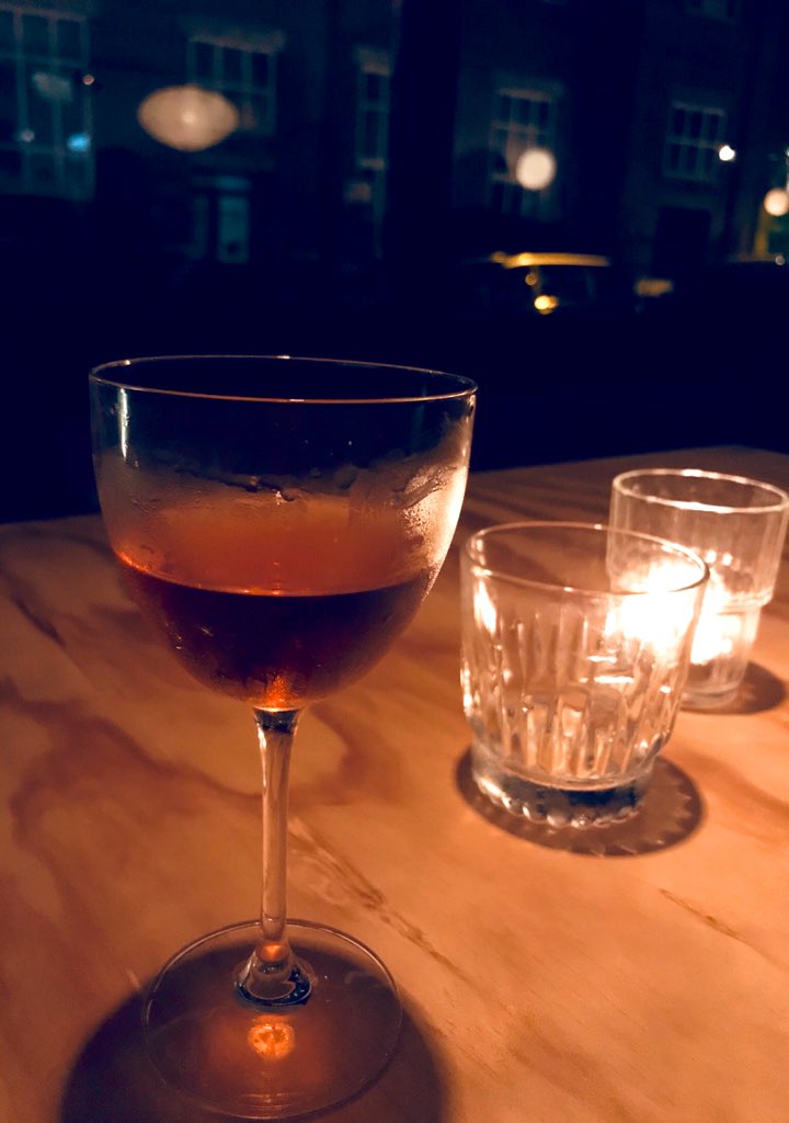 Had a lovely little cocktail down at <a href="/the_watergate/">The Watergate</a> in Deptford at their opening on Thursday - from the people at <a href="/BUSTERMANTIS/">BUSTER MANTIS</a> it might go some way to filling the hole that @GinandBeerltd left. A very nice cocktail and some seriously nice lighting. #loveDeptford