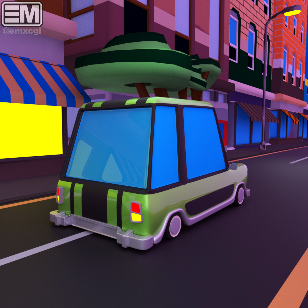 emxcgi's tweet image. &quot;My Mini&quot;, Featured in &quot;Package Squad: One Lane&quot; an android game by Scripta Entertainment. Initially design it in low poly and later decided to give it more detail because Why Not!

#emxcgi #scriptaentmt #3d #rendering #conceptart
#mini #inspired #green #design #maya #Autodesk
