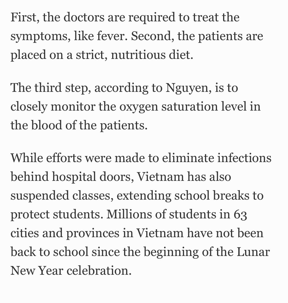 vtchakarova's tweet photo. #Vietnam says all its infected patients are cured. What did Vietnam differently to be so efficient in containing #COVID19 outbreak? Vietnam followed the precautionary principle right from the start. 
https://t.co/UTnNS3Tstc https://t.co/hkVXVYJCIv