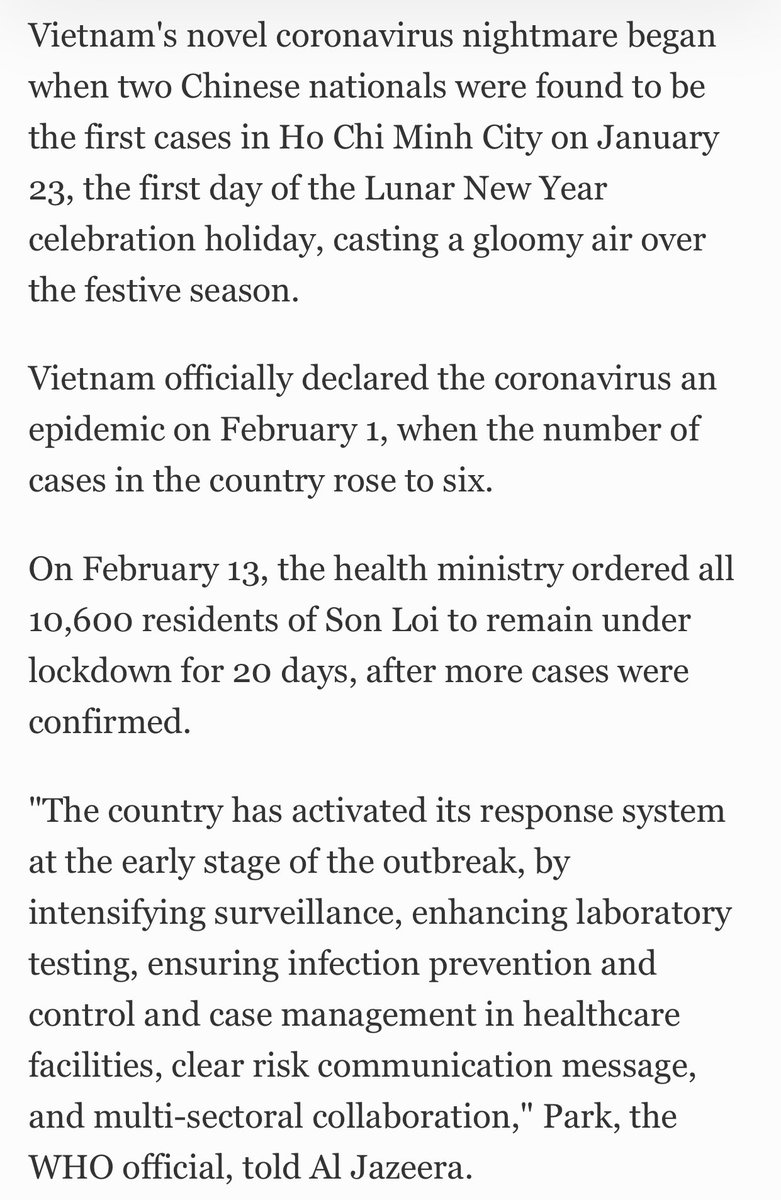 vtchakarova's tweet photo. #Vietnam says all its infected patients are cured. What did Vietnam differently to be so efficient in containing #COVID19 outbreak? Vietnam followed the precautionary principle right from the start. 
https://t.co/UTnNS3Tstc https://t.co/hkVXVYJCIv