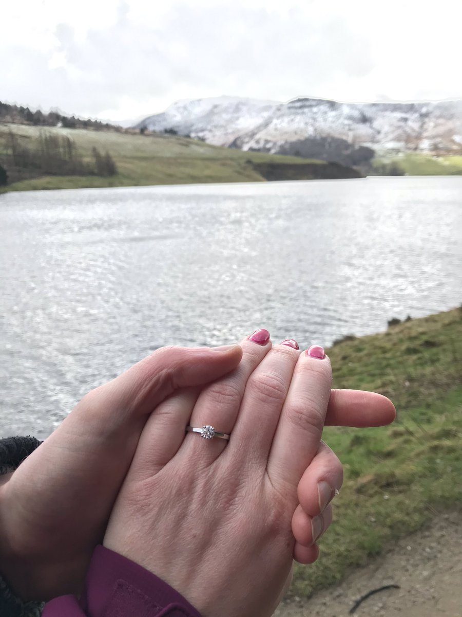 GezTreks's tweet photo. On Wednesday 26.2.20 This Happened and I Said YES! Xxx @etch18 @GezTreks 💍💕🥂🍾 https://t.co/sJD3Vc9rXI