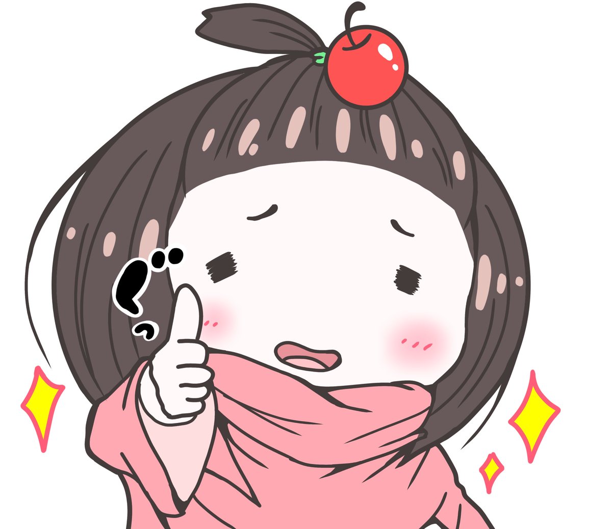 つよろん スマホの絵描き人 Lineスタンプ ちょこっとご紹介 それ いいね いいね イラスト好きさんと繋がりたい 可愛い女の子