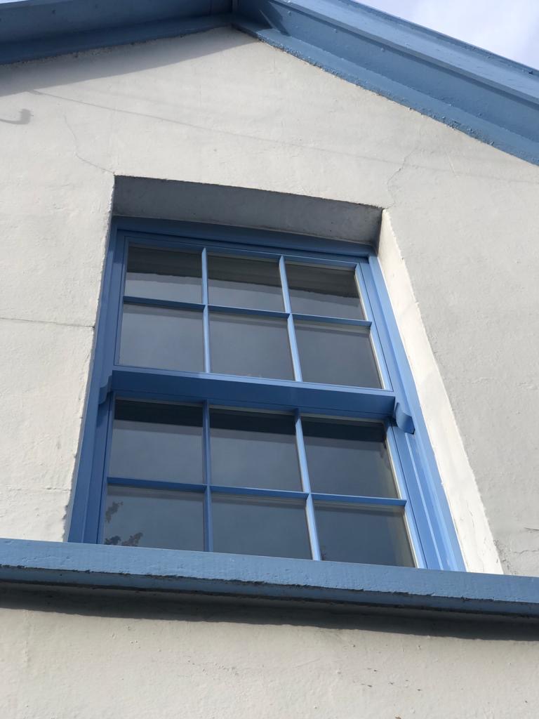 MP_Joinery's tweet photo. A recent bespoke manufacture and installation of two six pane, double glazed, sliding box sash windows. https://t.co/xLMxw0BBEL