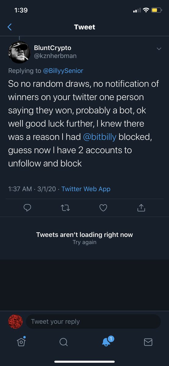 BillyySenior's tweet photo. I rather give it to a bot tbh 😂 https://t.co/QflrGBuXiy