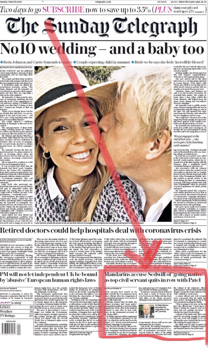 arusbridger's tweet photo. How to spot a lead story https://t.co/JTLeuLOqP6