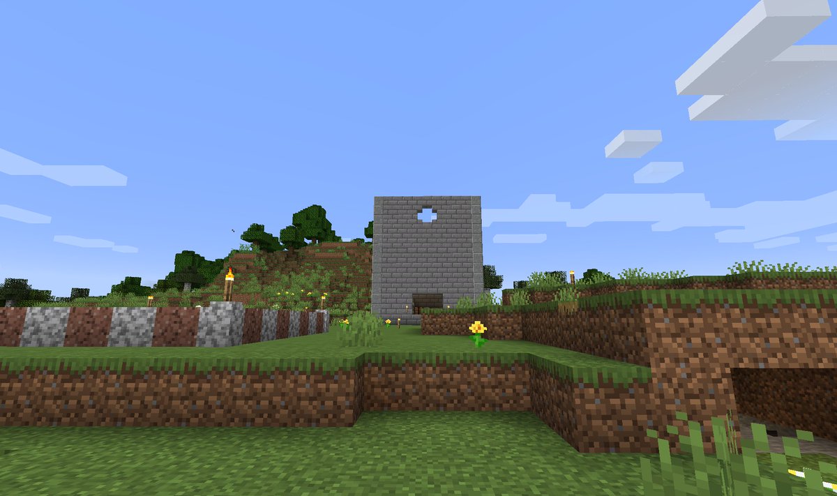momicaresforyou's tweet photo. Do we like this window design for a tower? I think I kind of do, even if it is a bit basic!
#minecraft #playingminecraft #newbiehelp https://t.co/rDWgH69RwO