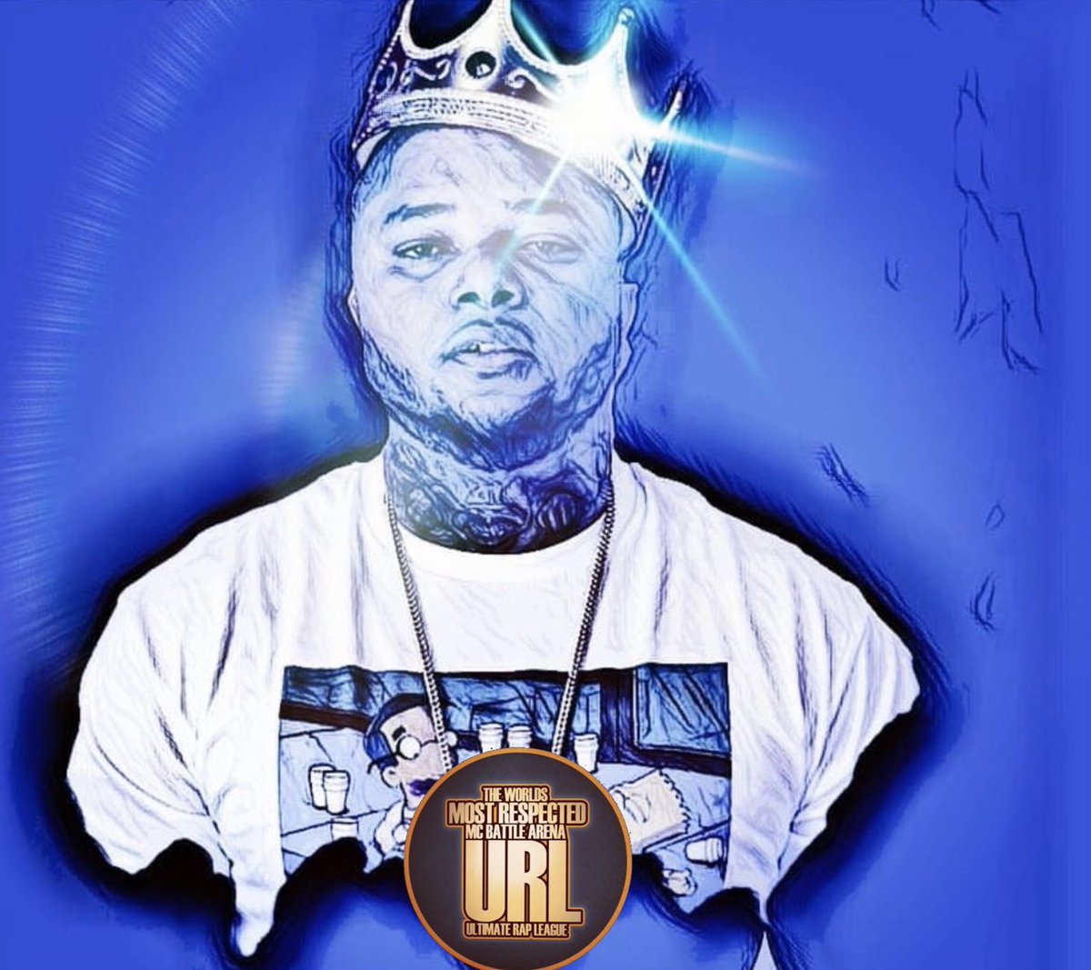 LTBRpodcast's tweet photo. It looks like @urltv has a new face of their league. @GeechiGotti https://t.co/fAUWVtcuEQ