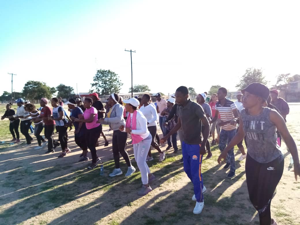 Mma_Kennedy's tweet photo. #WalkAgainstDepression
#Masunga
Thursday we did #workplacementalhealth as a build up
Then we did the walk & talks #Friday
Our little efforts
#MentalHealthAwareness
#Mentalhealthmatters
From here we going to #Zowa re kopa thotloetso..it is our last village for this campaign https://t.co/MrCBcP7yXn