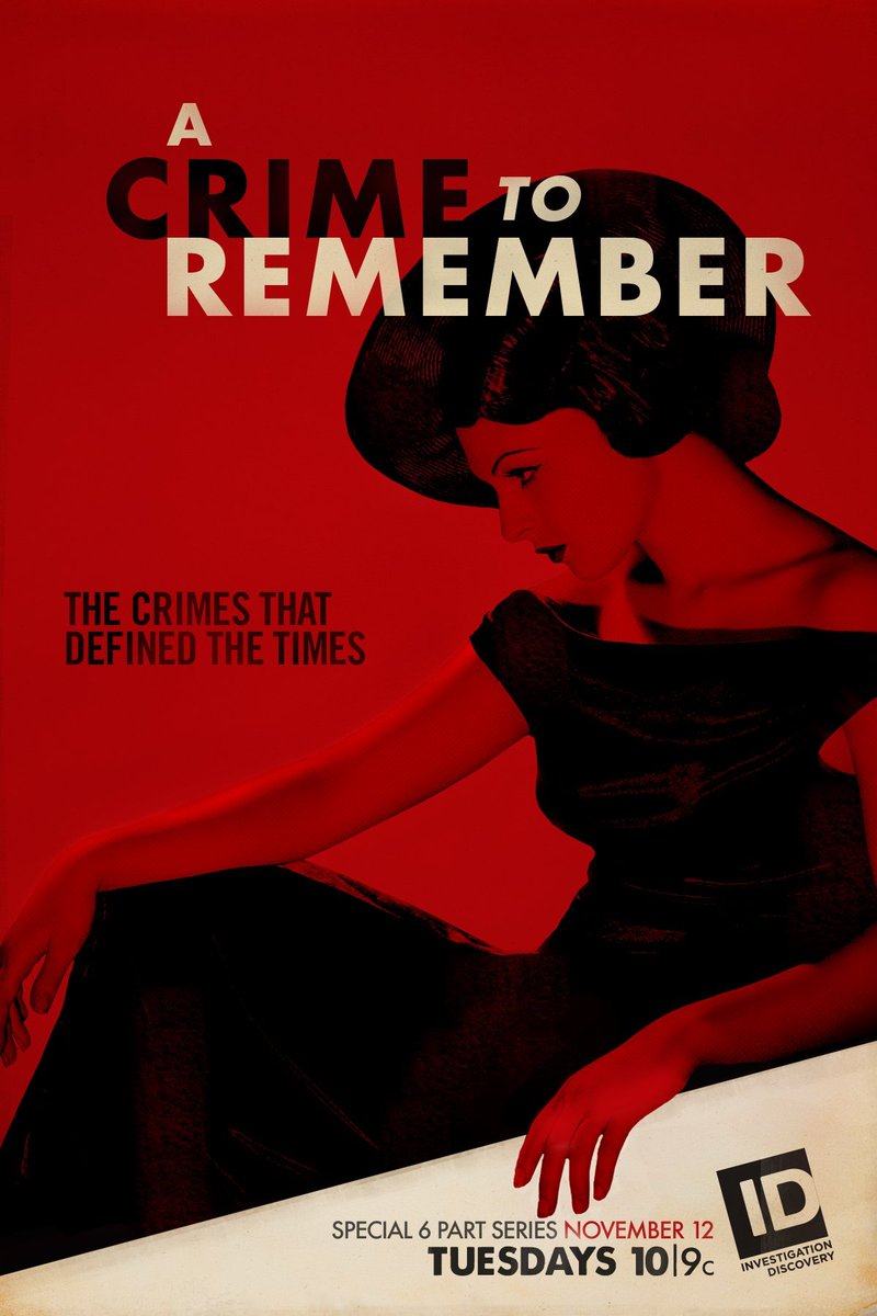 bonobochick's tweet photo. #ACrimeToRemember was one of @DiscoveryID's best shows ever. Wish is hadn't been canceled despite a solid 5 year run. #IDAddicts #history #TVShow https://t.co/bo5j2pgkjE