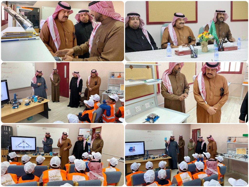 AlsharariTalal's tweet photo. مشاركتي بدورة عن #الروبوت في برنامج السبت المسائي للطلاب #الموهوبين في مركز الموهوبين في تعليم #القريات .
 https://t.co/NlTEKu7ASS

@eshraf_q
@mawhiba 
@mawhibaqr1 https://t.co/zjItsuCWat