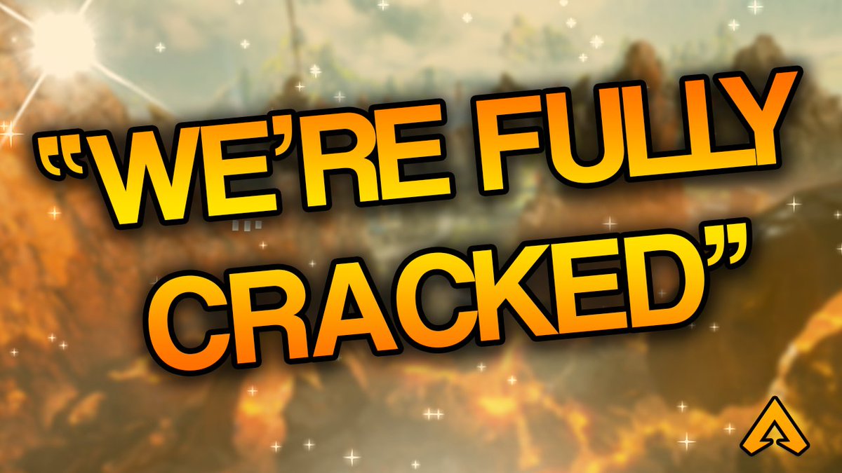 DionApex's tweet photo. " WE'RE FULLY CRACKED "

Watch it here - https://t.co/aGuHjBqK5g https://t.co/OY2lrJbUdA