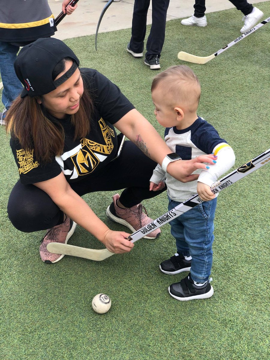 helloooahyin's tweet photo. Our little @vegasgoldenknights player ๐ (he just woke up from a nap ๐
&& i wonder if they will post his pictures ๐ค) #vegasgoldenknightsfanfest #ourblessing #BryceMatthew #hockeyteam #hockey #goknightsgo #VegasBorn https://t.co/zWflOXvSNw