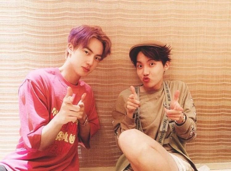 [57/366] 2seok ♡one of the most chaotic friendships lol! but i couldnt ask for anything more. thank you for being comfortable enough to be yourselves. thank you for being happy and making jokes that can brighten any room. i love you both so much <3