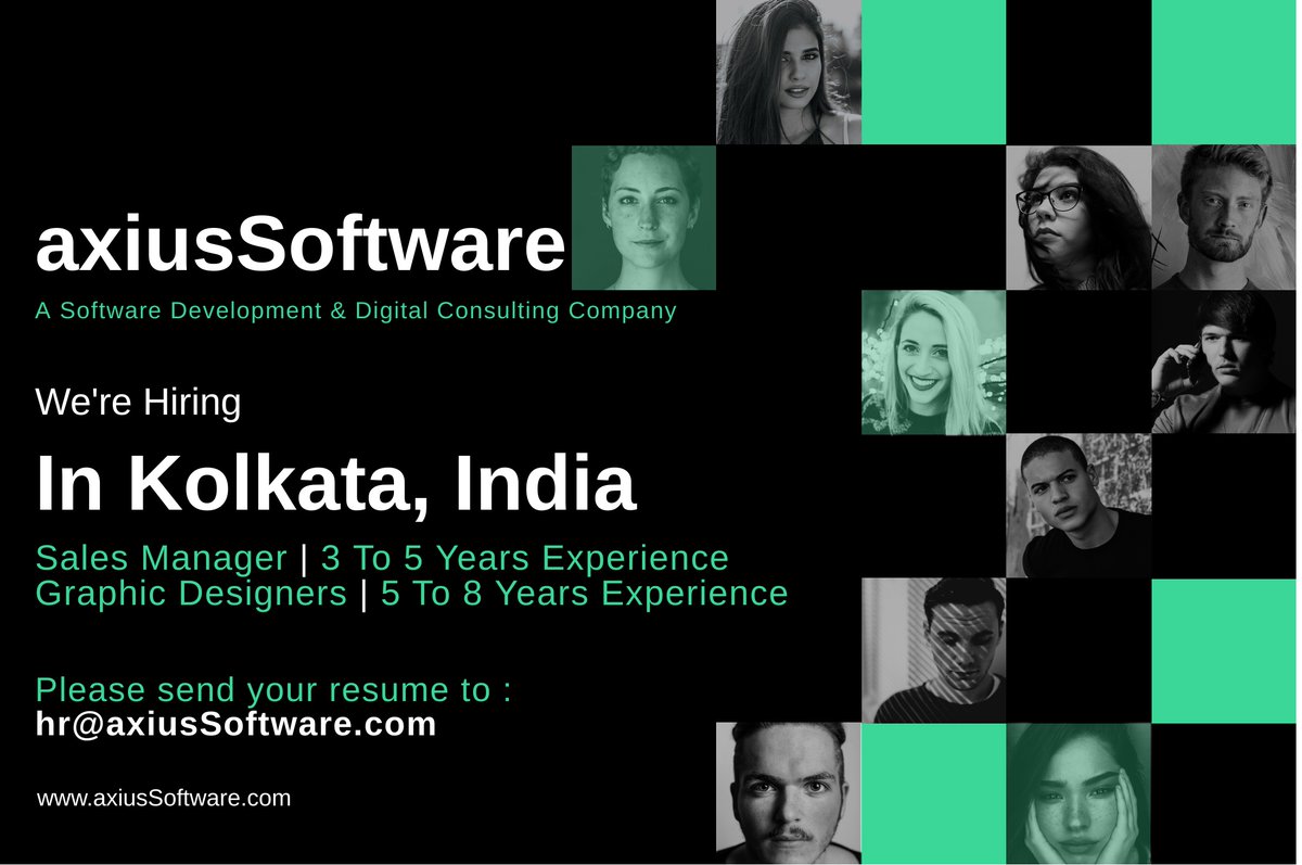 axiusSoftware is Hiring! We heartily welcome you! We are One Team!
#axiusSoftware