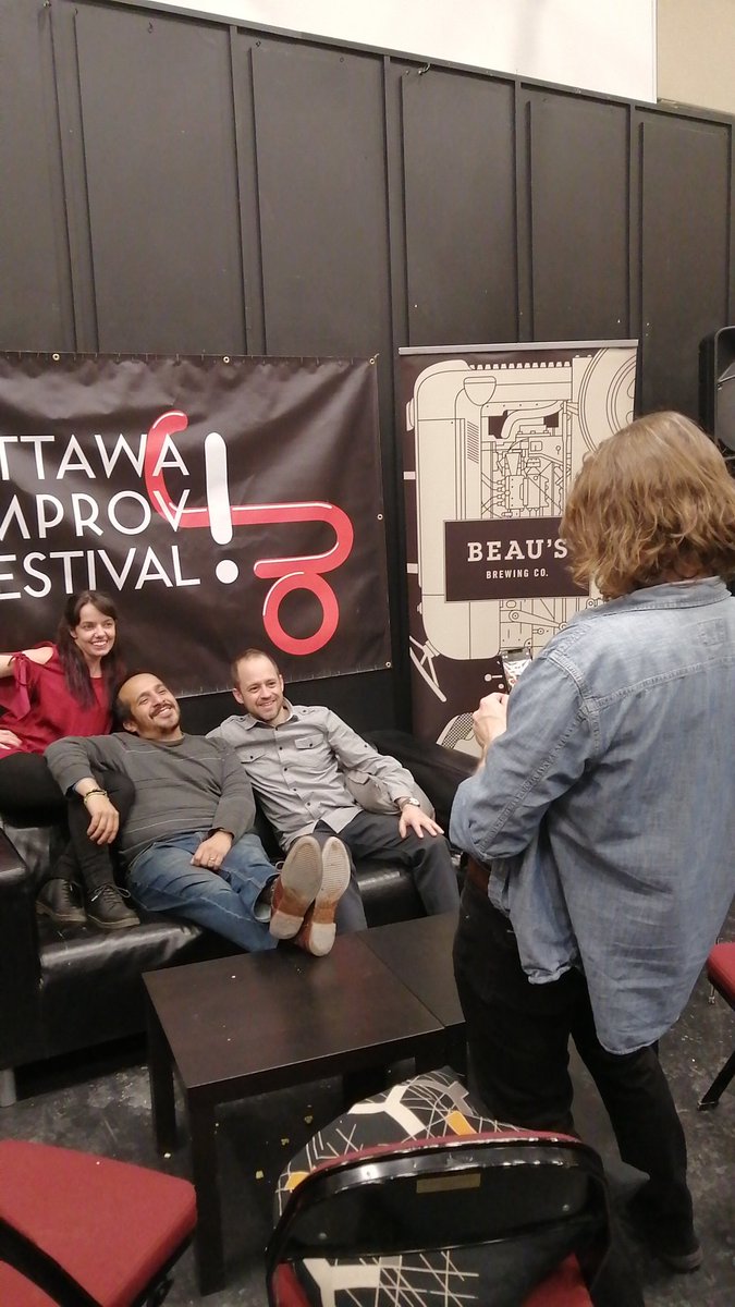 Some late night photos with the festival sign #OIF2020 #lasttweet