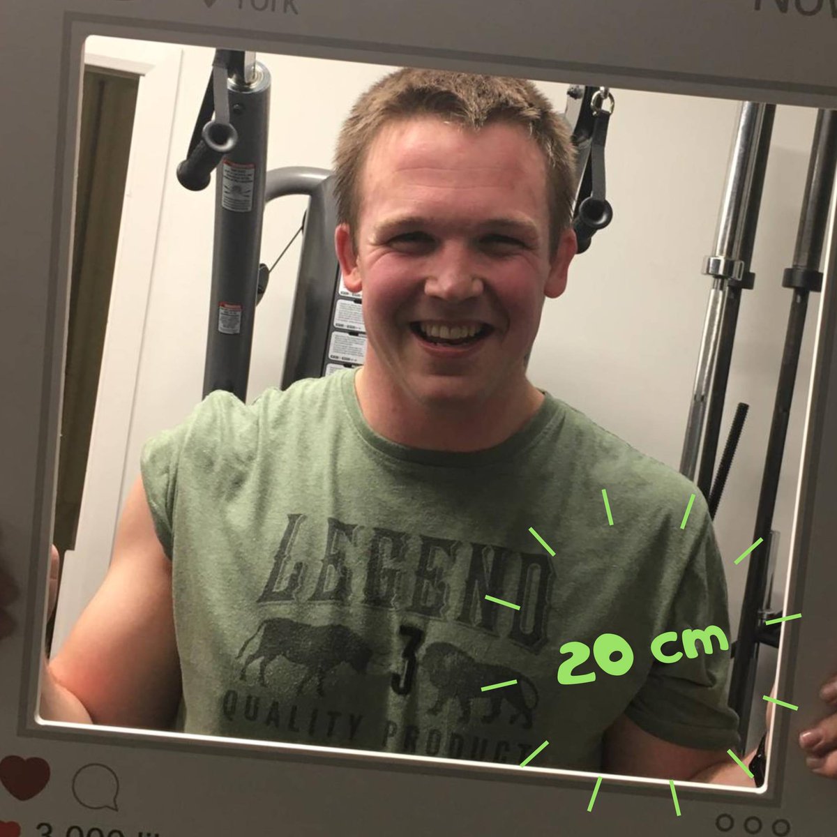 ouchpotatoyork's tweet photo. 💪💪👏👏👏👏 #defeatthefad 
Half way through Chris' defeat the fad journey he had lost a whopping 20cm in total! (Just 4 weeks)
We are excited to find out his total very soon😁😁 https://t.co/w739GloSWK