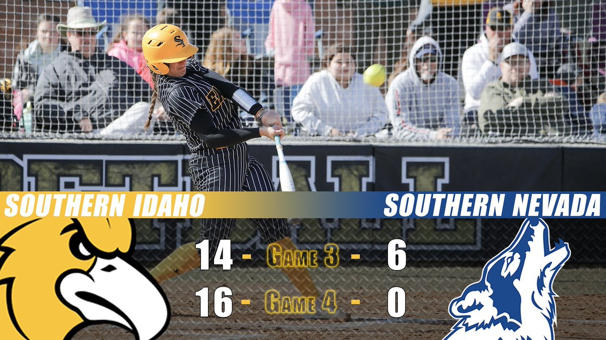 CSIAthletics1's tweet photo. Nikki Zielinski hits 4 home runs IN A ROW to lead CSI softball to two quick wins in games 3 and 4 against CSN. #CSIGoldRush https://t.co/y8Q0zkpilq