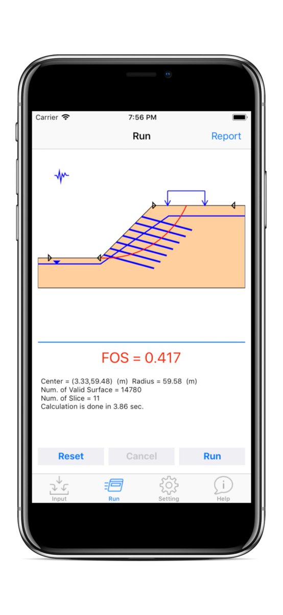 RoozbehRocks's tweet photo. sSLOPE: Simple Slope Stability App for iPhone and Android Devices. https://t.co/t6Zj3dhqBE
#slopestability #geotechnical #iphone #android https://t.co/0cIvLegDHc