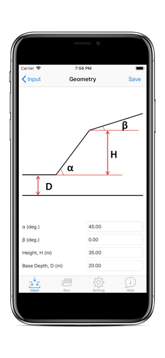 RoozbehRocks's tweet photo. sSLOPE: Simple Slope Stability App for iPhone and Android Devices. https://t.co/t6Zj3dhqBE
#slopestability #geotechnical #iphone #android https://t.co/0cIvLegDHc