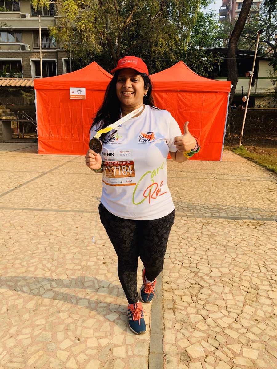This morning started with a Marathon.I am not a runner but I wish to do better.I was running a Marathon almost after 2 yrs. It was a 7Km Run I completed in 1 hour not too great but tried my best.I need to practice more to do better next time🤘🏻
#racefor7 
#RareDisease 
#IQVIA