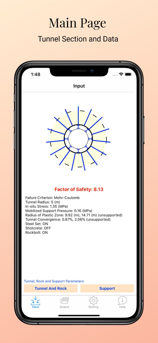 RoozbehRocks's tweet photo. SimTunnel: Simple iPhone App to Estimate Circular Tunnel Deformation in Weak Rock. https://t.co/t6Zj3dhqBE
#Tunneling #Geotechnical #Soil #Rock #iPhone https://t.co/1C9fetkrv3