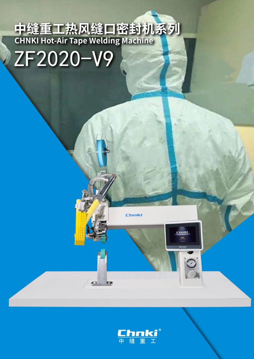 IRENERAO2's tweet photo. 🔵HOT-AIR SEAM SEALING MACHINE 🔵

Widely applied in ~
Protective Suit,Tent,Waterproof clothing.etc

Designed &amp; Manufactured with INGENUITY🌊
 
🔆CHNKI / KISAE🔆 

E-mail:info@chnki.com 
Mob/WhatsApp/Wechat:
0086-13982271082 https://t.co/D9q2Fwx1A8