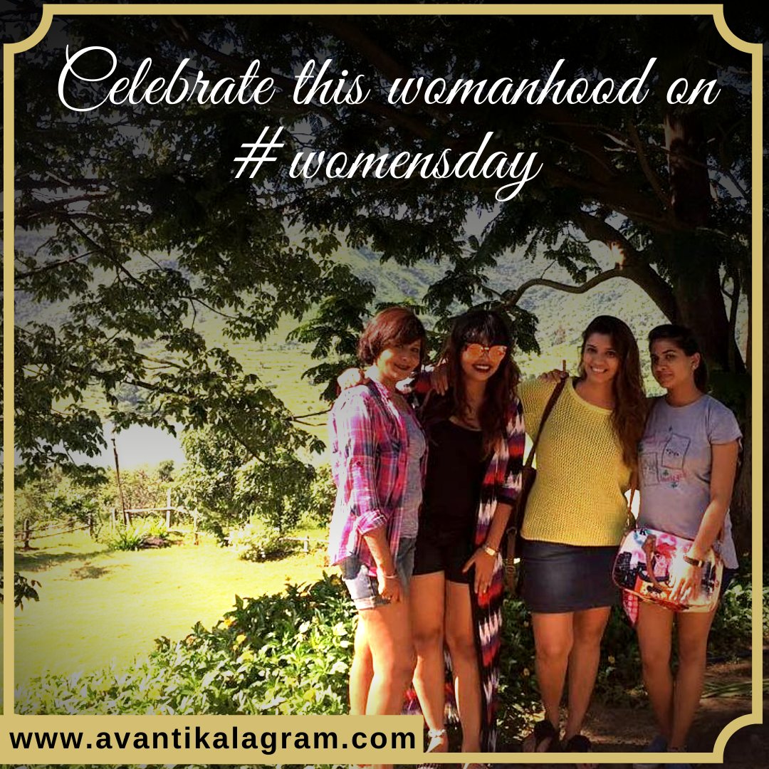Celebrate this womanhood @avantikalagram on 08th March during #interantionalwomensday. This is your last chance to grab up to 20% discount on your booking.
Call now to know about the offers and discounts. +91 8291534120
https://t.co/4ISbI1qqcq
.
.
.
#internationalwomensday https://t.co/l5ikr3THn6