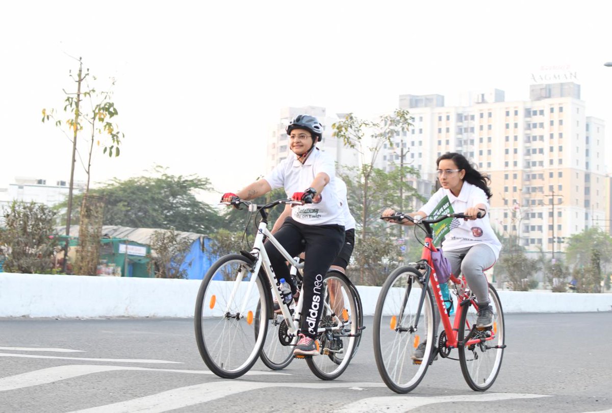 Cycle Rally for Wildlife-Conservation Awareness in Vadodara City,organized by Vadodara Wildlife Division 

<a href="/CfWildlife/">CFWildlifeVadodara</a> , <a href="/HoffPccf/">PCCF & HoFF, Gujarat State</a> , <a href="/forest_gujarat/">GujaratForest</a> ,<a href="/PccfWildlife/">PCCF Wildlife</a>, <a href="/CMOGuj/">CMO Gujarat</a> , <a href="/drrajivguptaias/">Dr Rajiv Kumar Gupta IAS (Retd)</a>