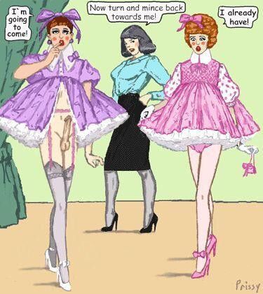 Trans Comics & Captions в Твиттере: "Prissy's Sissies 💖 Minc