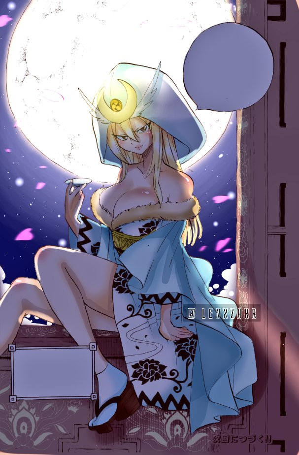 Yore I Colored Selene From Fairytail 100 Years Quest D Fairytail Selene 100yearquest