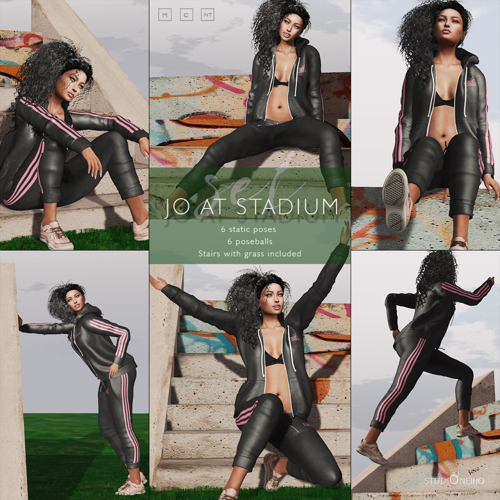 StudiOneiro's tweet photo. POSE Fair Exclusive โญ 10 Years Anniversary event โญ
:studiOneiro: Jo at the stadium
#secondlife #posefair #slevents #secondlifeevents #poses
Here is your taxi for 7 March โค https://t.co/thcxE7As6U https://t.co/QdZWsMtLL2
